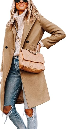 Women's winter wool coat