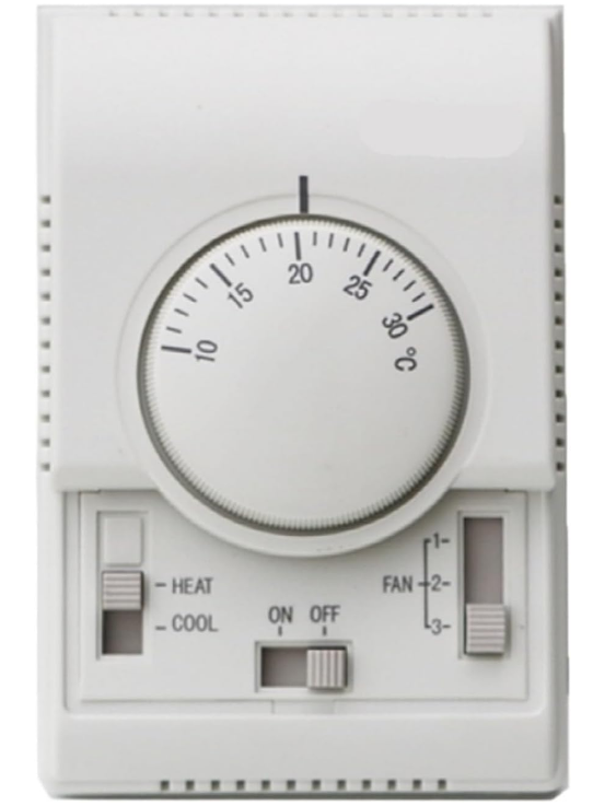 Digital Display Central air Conditioning Thermostat Mechanical Type T637375AC1108BC1130(T6373BC1130 Two Pipe)